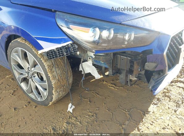 KMHH55LC7LU124766 2020 HYUNDAI ELANTRA GT Blue Vista frontal