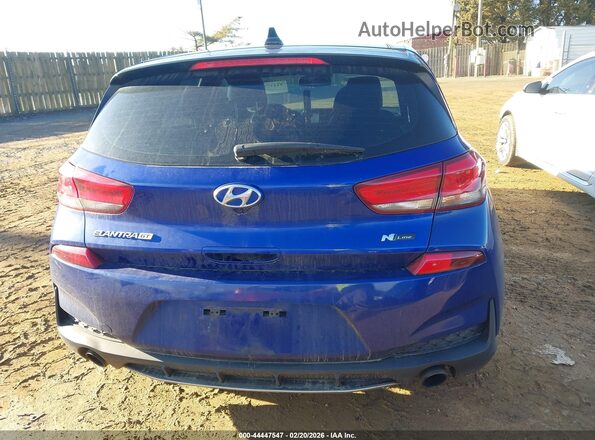 KMHH55LC7LU124766 2020 HYUNDAI ELANTRA GT Blue 