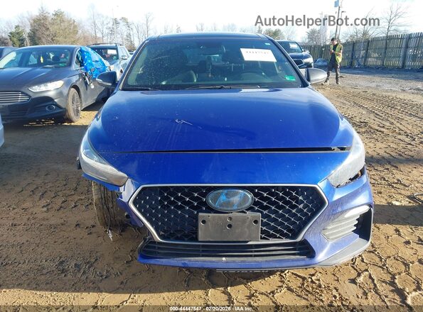 KMHH55LC7LU124766 2020 HYUNDAI ELANTRA GT Blue Vista del cuadro de instrumentos