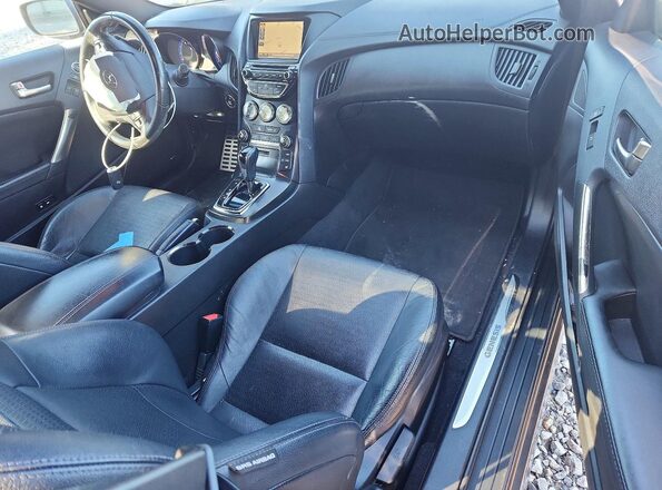 KMHHU6KJ0GU131802 2016 HYUNDAI GENESIS Gray წინა პანელის ხედი