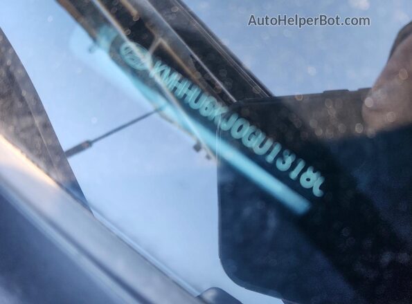 KMHHU6KJ0GU131802 2016 HYUNDAI GENESIS Gray ძრავის განყოფილების ხედი