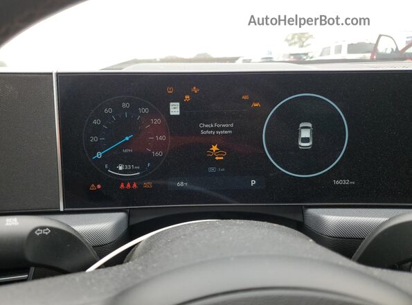 KMHL14JA4RA413972 2024 HYUNDAI SONATA Silver Вид щитка приладів