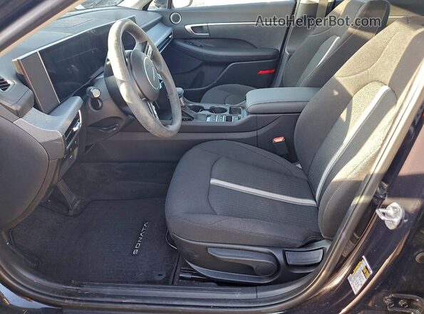 KMHL24JA5SA428774 2025 HYUNDAI SONATA Черный Вид салона спереди