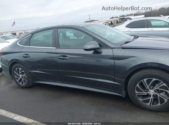 KMHL24JJ7NA048159 2022 HYUNDAI SONATA HYBRID Gray 