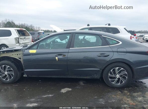 KMHL24JJ7NA048159 2022 HYUNDAI SONATA HYBRID Gray 