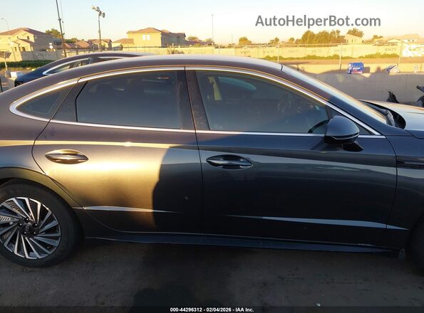 KMHL34JJ4SA107385 2025 HYUNDAI SONATA HYBRID Gray 