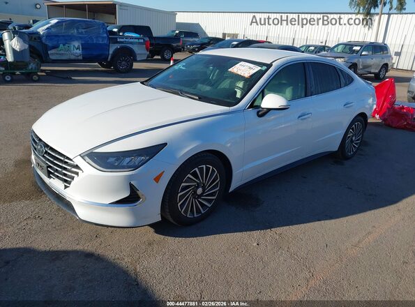 KMHL34JJ8MA027865 2021 HYUNDAI SONATA White 