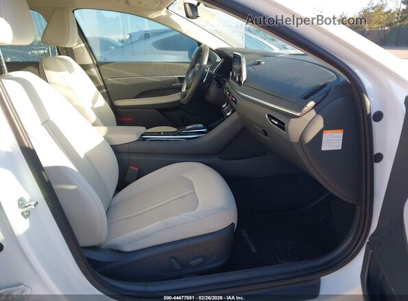 KMHL34JJ8MA027865 2021 HYUNDAI SONATA White 