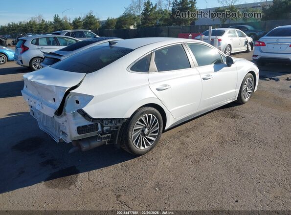 KMHL34JJ8MA027865 2021 HYUNDAI SONATA White 