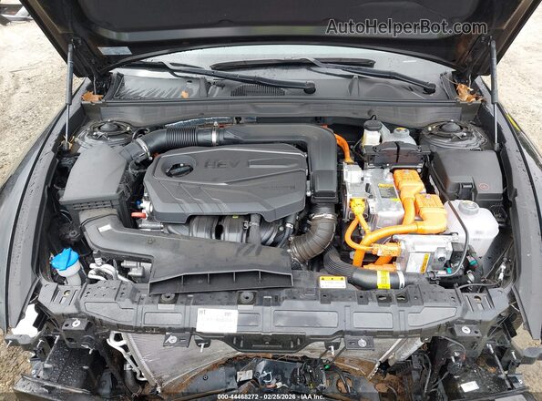KMHL34JJXSA128239 2025 HYUNDAI SONATA HYBRID Black Vista trasera