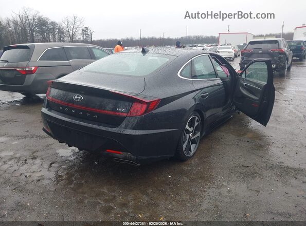 KMHL44J20PA326020 2023 HYUNDAI SONATA Black Tył prawy