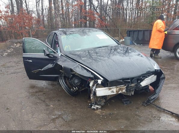 KMHL44J20PA326020 2023 HYUNDAI SONATA Black Widok z przodu