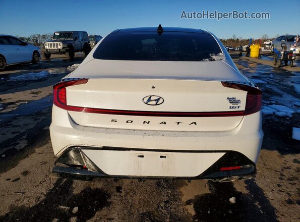 KMHL44J21NA223864 2022 HYUNDAI SONATA White Vista trasera