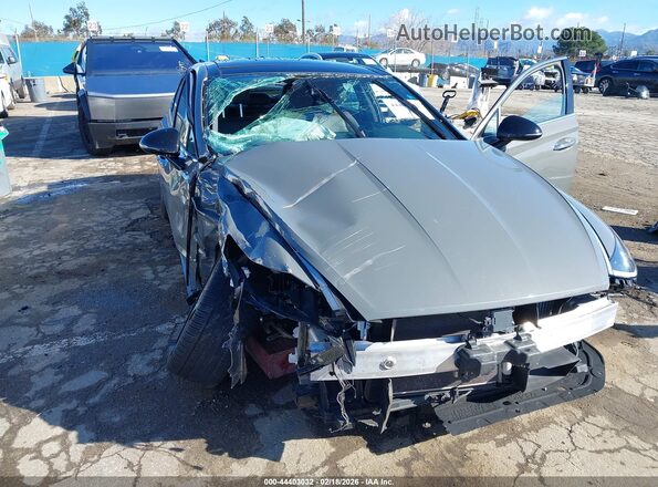 KMHL44J25NA219493 2022 HYUNDAI SONATA Gray Front view