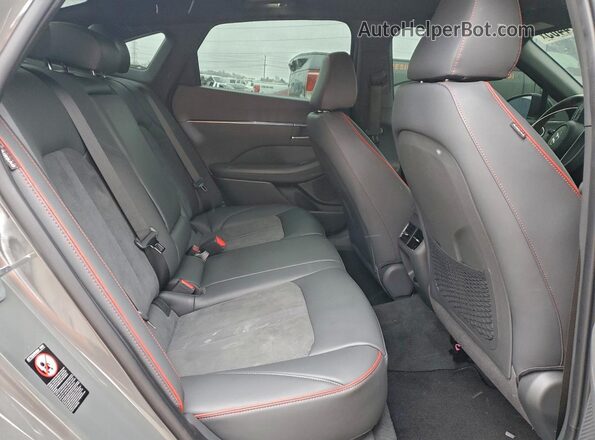 KMHL44J26NA235346 2022 HYUNDAI SONATA Gray Widok tylnych siedzeń