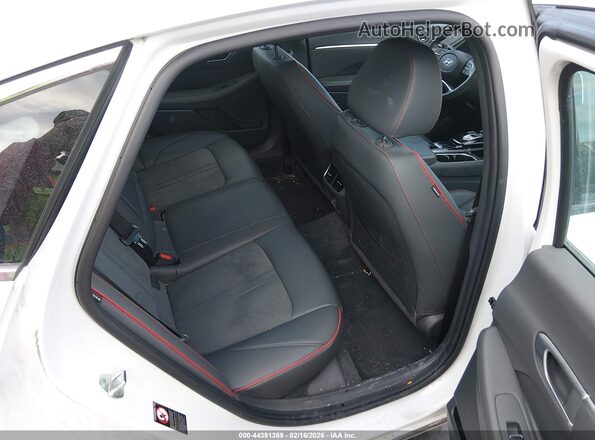 KMHL44J2XNA211440 2022 HYUNDAI SONATA Белый Вид наклейки с VIN-кодом