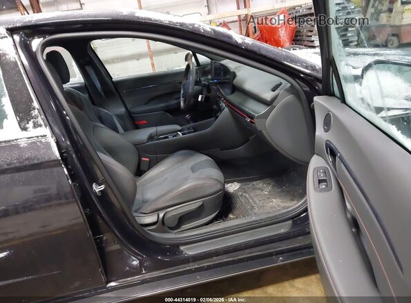 KMHL54JC0RA401498 2024 HYUNDAI SONATA Черный Вид салона спереди