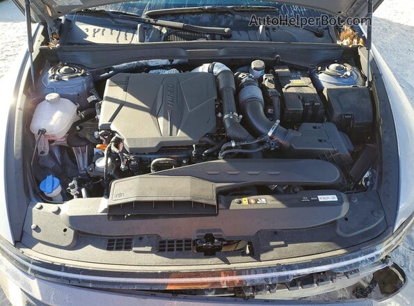 KMHL54JC2SA438350 2025 HYUNDAI SONATA Gray უკანა სალონის ხედი