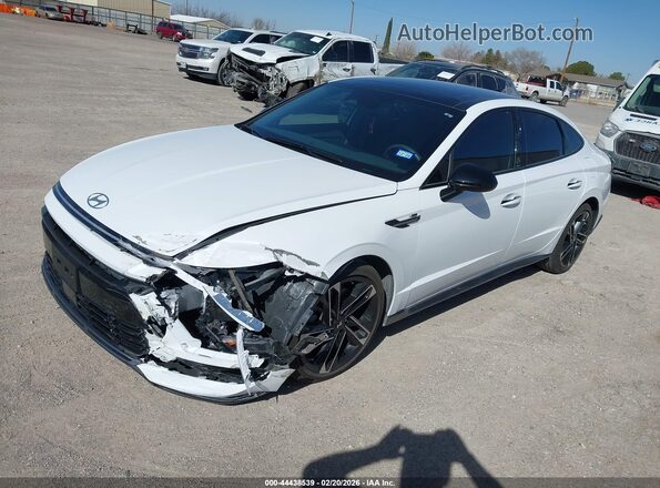 KMHL54JC3SA451155 2025 HYUNDAI SONATA White Front left