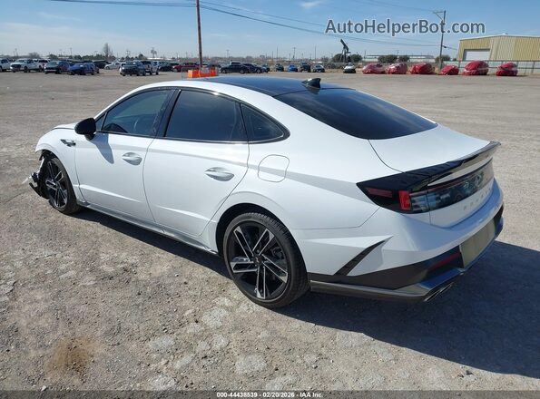 KMHL54JC3SA451155 2025 HYUNDAI SONATA White Rear left