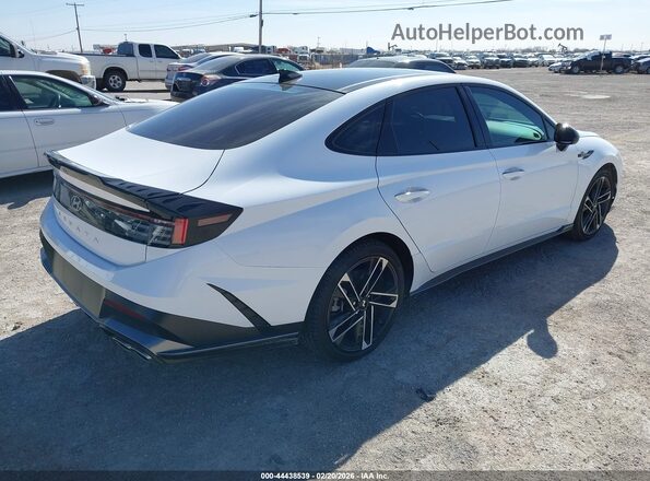 KMHL54JC3SA451155 2025 HYUNDAI SONATA White Rear right