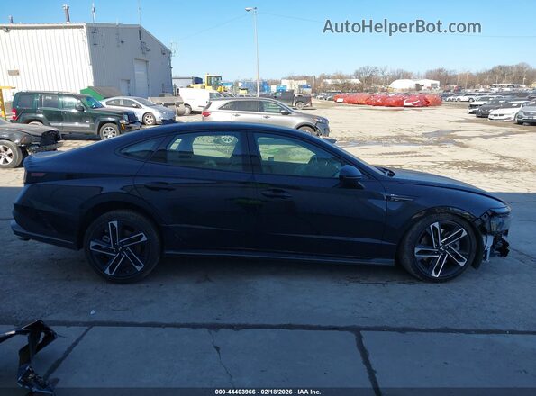 KMHL54JC8SA522298 2025 HYUNDAI SONATA Черный Панорамный вид салона 360°