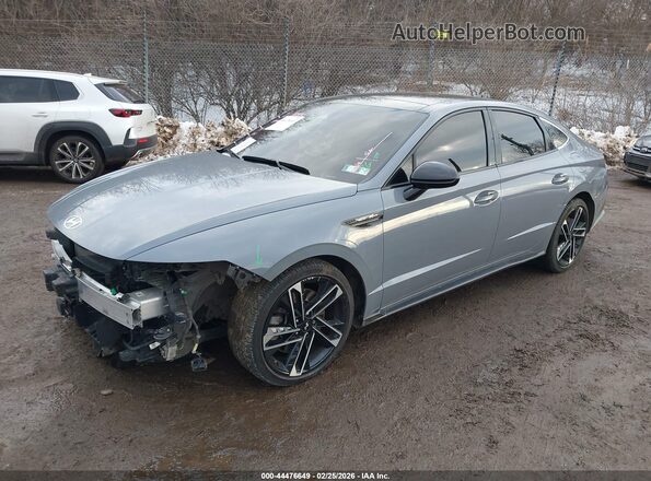KMHL54JC9RA418977 2024 HYUNDAI SONATA Серый 
