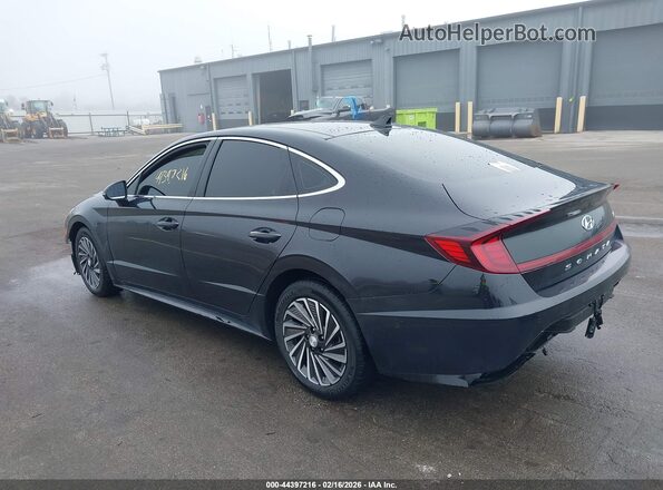 KMHL54JJ7PA077770 2023 HYUNDAI SONATA HYBRID Black Հետևի ձախ
