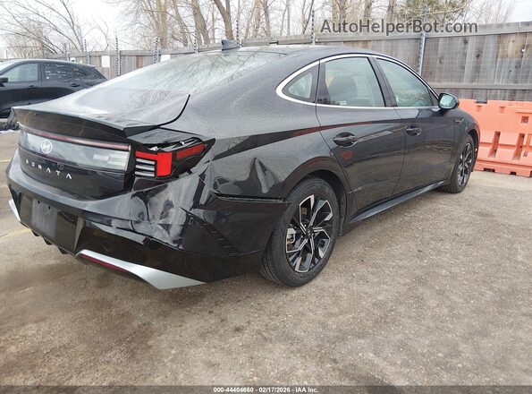 KMHL64JA1SA453028 2025 HYUNDAI SONATA Черный Задняя правая четверть