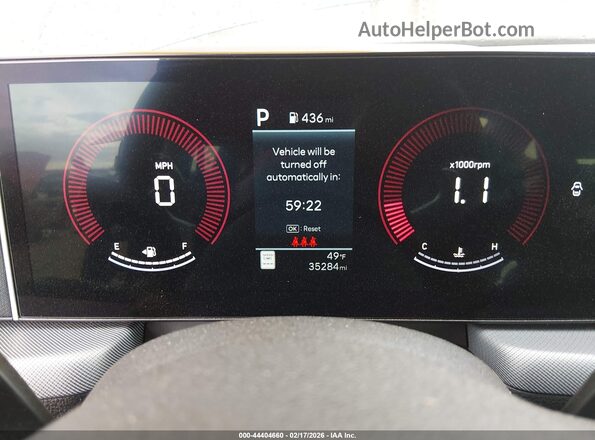 KMHL64JA1SA453028 2025 HYUNDAI SONATA Черный Вид задних сидений