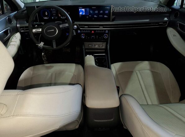 KMHL64JA2RA390743 2024 HYUNDAI SONATA Gray Առջևի վահանակի տեսք