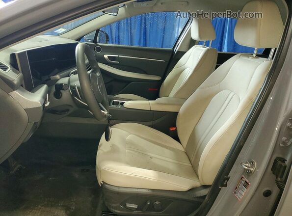 KMHL64JA2RA390743 2024 HYUNDAI SONATA Gray Սալոնի դիմացի տեսք