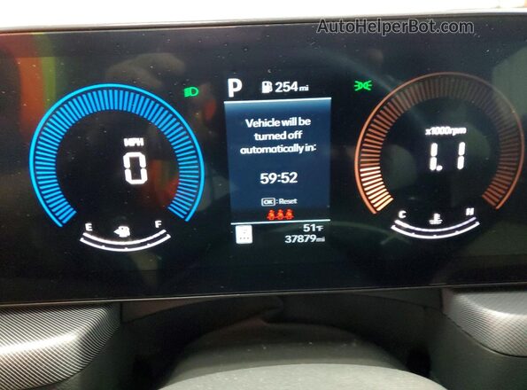 KMHL64JA2RA390743 2024 HYUNDAI SONATA Gray Սարքավորումների վահանակի տեսք