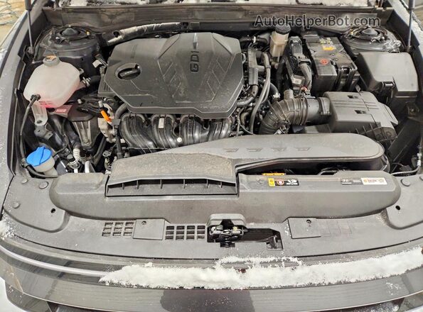KMHL64JA2SA469187 2025 HYUNDAI SONATA Gray Rear interior view