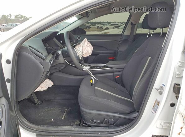 KMHL64JA3PA280698 2023 HYUNDAI SONATA Белый Вид салона спереди