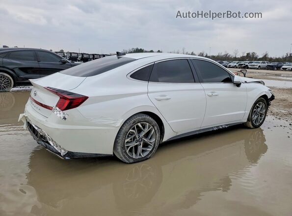 KMHL64JA3PA280698 2023 HYUNDAI SONATA Белый Задняя правая четверть