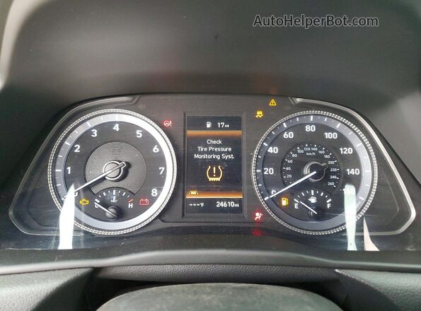 KMHL64JA3PA280698 2023 HYUNDAI SONATA Белый Вид щитка приборов