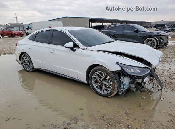 KMHL64JA3PA280698 2023 HYUNDAI SONATA Белый Передняя правая четверть
