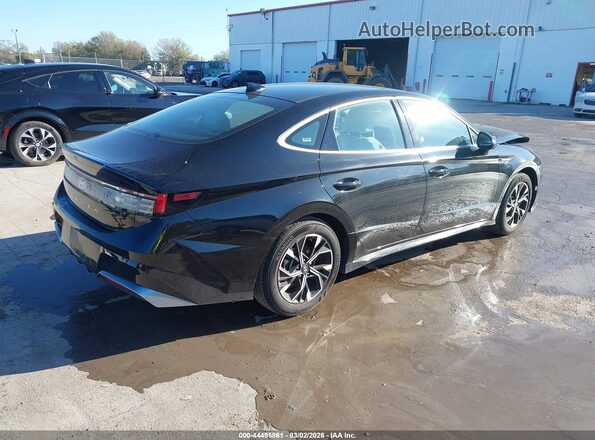 KMHL64JA3SA459204 2025 HYUNDAI SONATA Black უკანა მარჯვენა