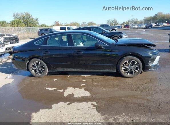 KMHL64JA3SA459204 2025 HYUNDAI SONATA Black უკანა სალონის ხედი