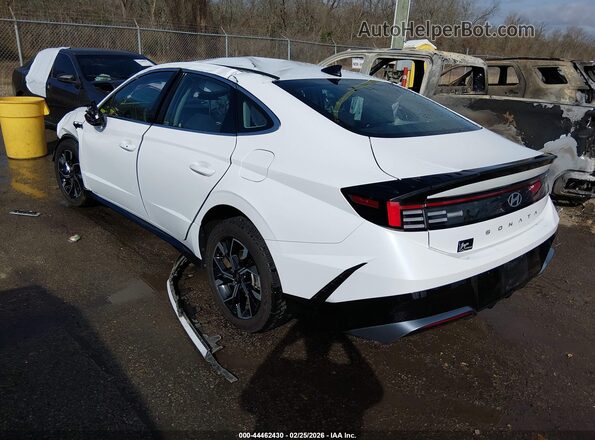 KMHL64JA5SA435423 2025 HYUNDAI SONATA White Rear left