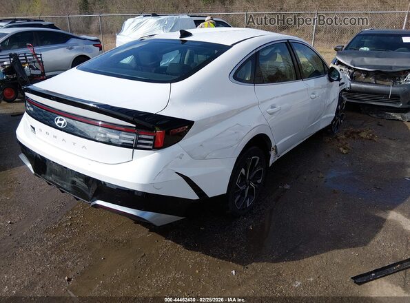 KMHL64JA5SA435423 2025 HYUNDAI SONATA White Rear right