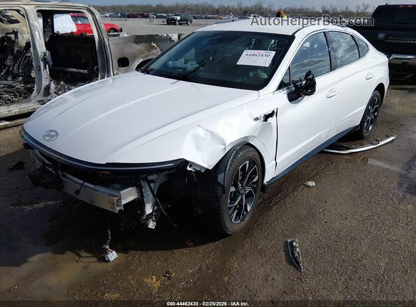 KMHL64JA5SA435423 2025 HYUNDAI SONATA White Front left