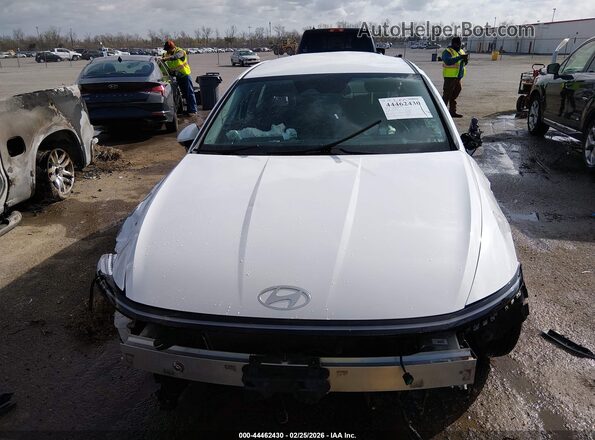 KMHL64JA5SA435423 2025 HYUNDAI SONATA White Instrument cluster view