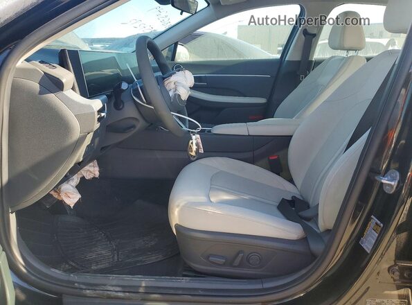 KMHL64JA5SA457292 2025 HYUNDAI SONATA Черный Вид салона спереди