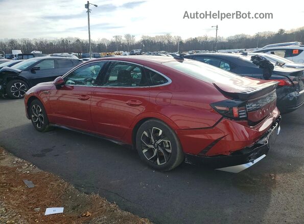 KMHL64JA5SA471645 2025 HYUNDAI SONATA Red Rear left