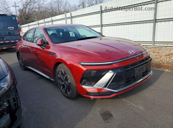 KMHL64JA5SA471645 2025 HYUNDAI SONATA Red Front right