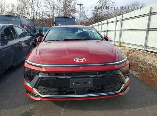 KMHL64JA5SA471645 2025 HYUNDAI SONATA Red Front view