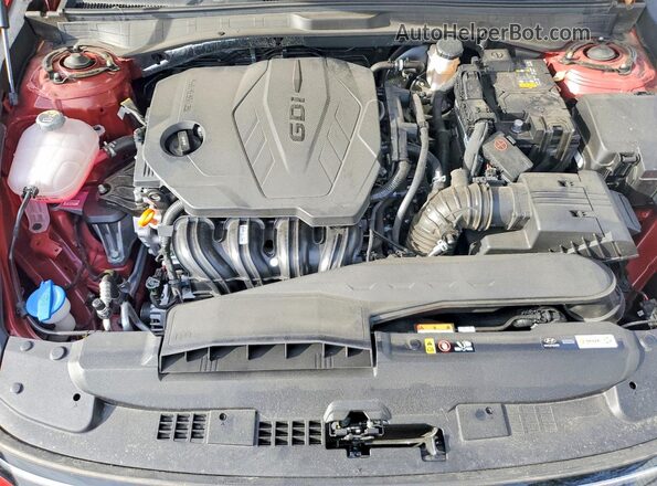 KMHL64JA5SA471645 2025 HYUNDAI SONATA Red Rear interior view