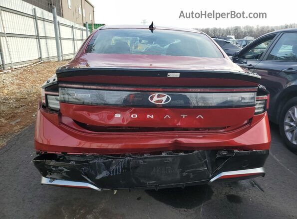 KMHL64JA5SA471645 2025 HYUNDAI SONATA Red 360 interior view